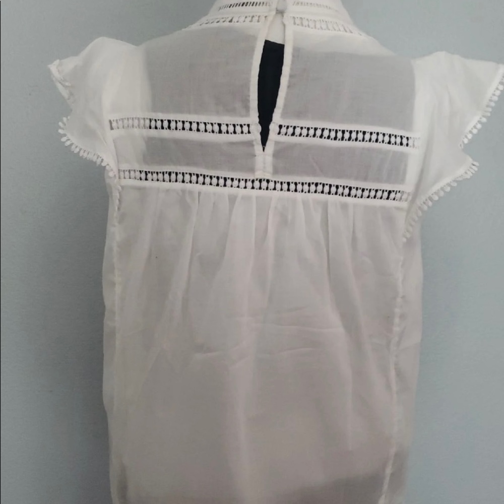 J.Crew Ruffle Top - Picture 2 of 3